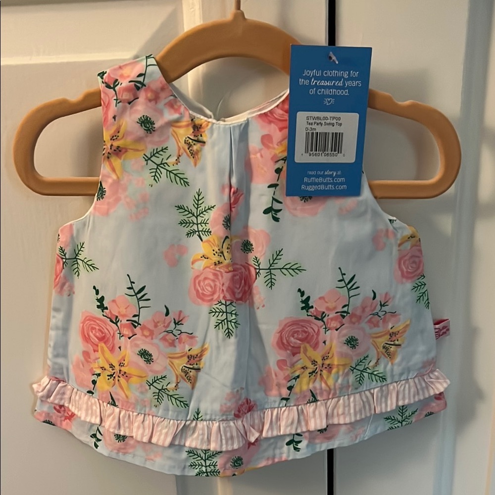 Ruffle Butts swing top - NWT
